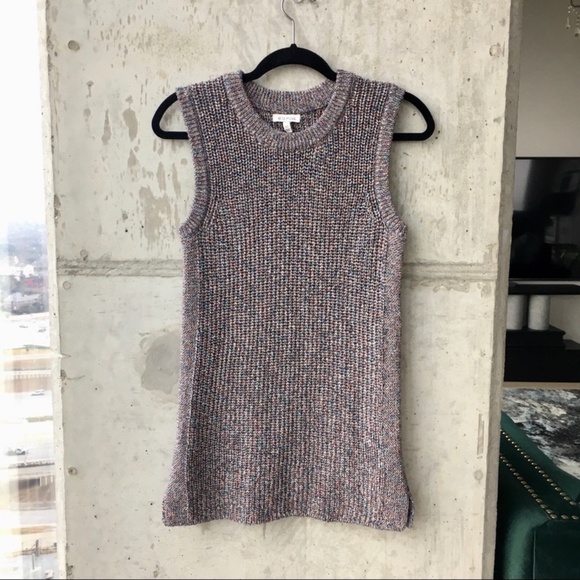 Ella Moss Marge Cotton Blend Knit Sleeveless Top M - Picture 2 of 6